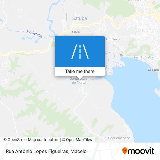 Rua Antônio Lopes Figueiras map