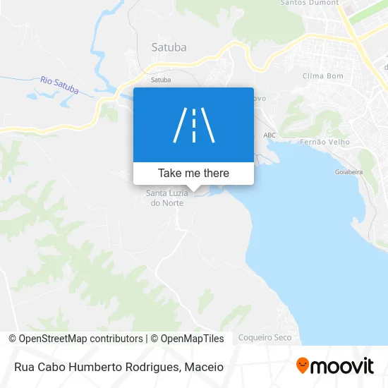 Rua Cabo Humberto Rodrigues map