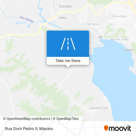 Rua Dom Pedro II map