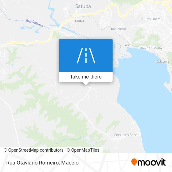 Rua Otaviano Romeiro map