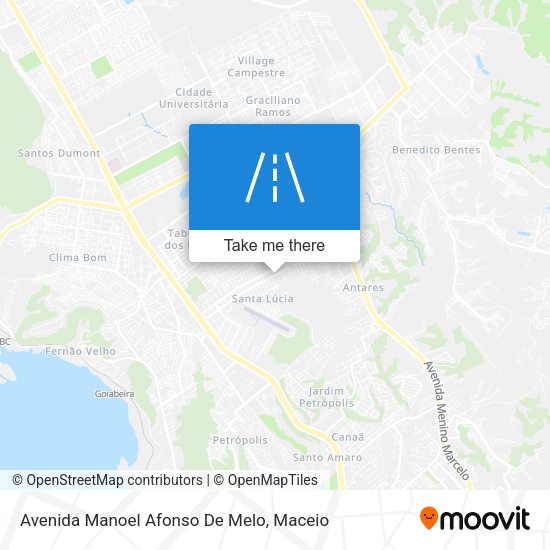 Avenida Manoel Afonso De Melo map