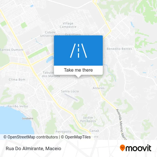 Rua Do Almirante map