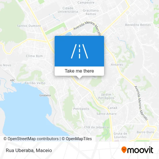 Rua Uberaba map