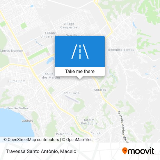 Travessa Santo Antônio map