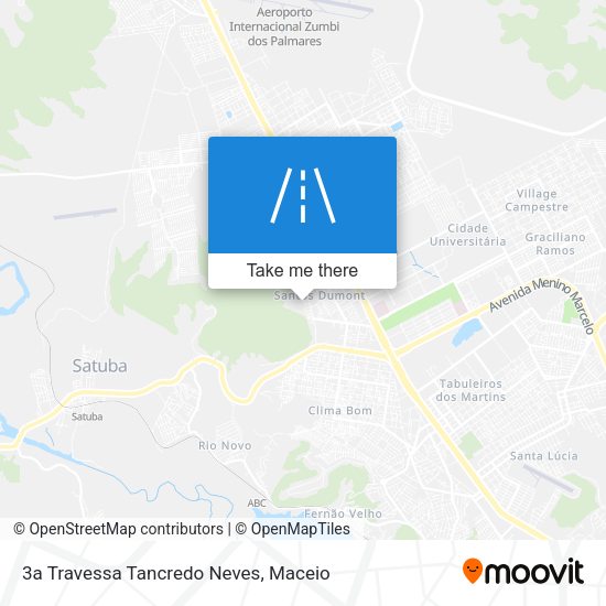 3a Travessa Tancredo Neves map