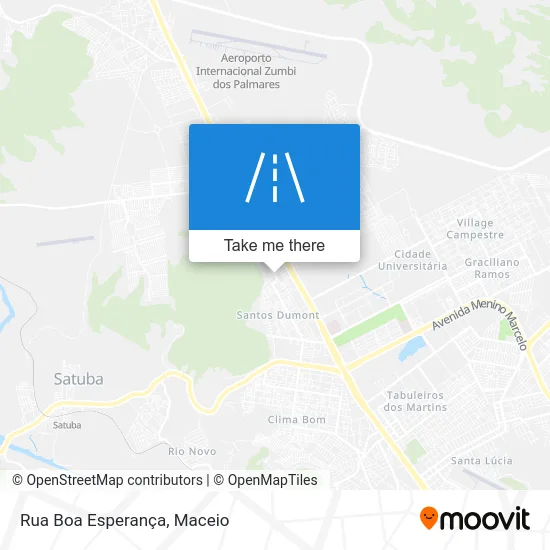 Rua Boa Esperança map