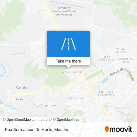 Rua Bom Jesus Do Horto map