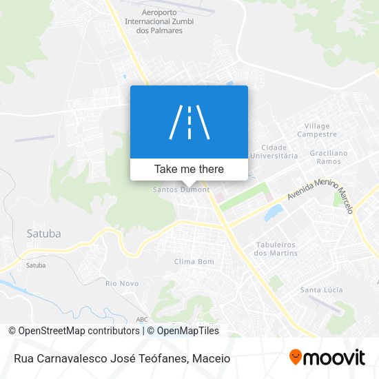 Rua Carnavalesco José Teófanes map
