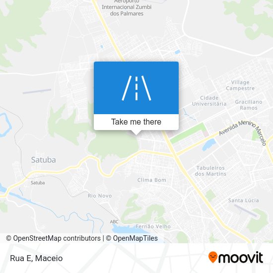 Rua E map