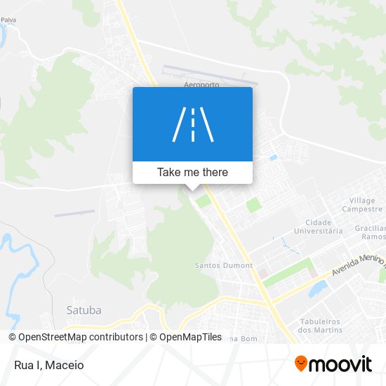 Rua I map