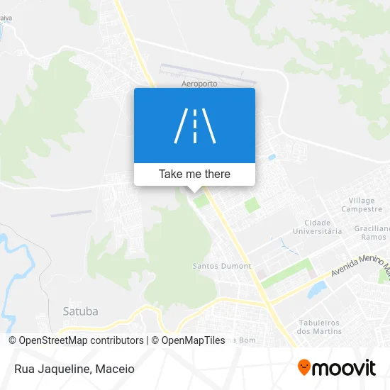 Rua Jaqueline map