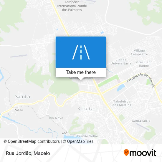 Rua Jordão map