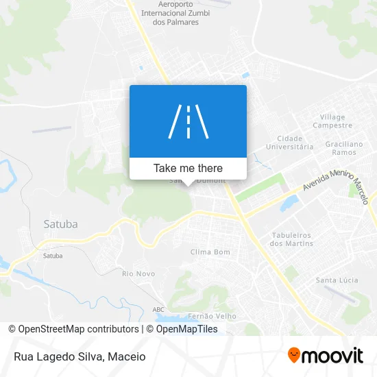 Rua Lagedo Silva map