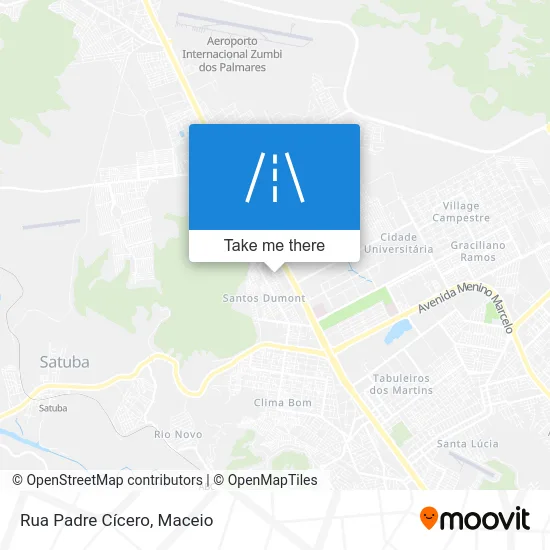 Rua Padre Cícero map