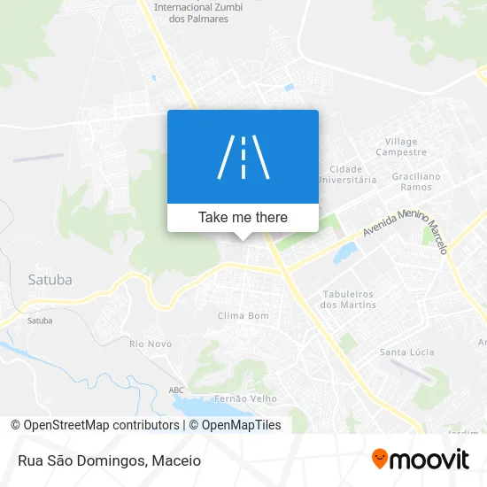 Rua São Domingos map