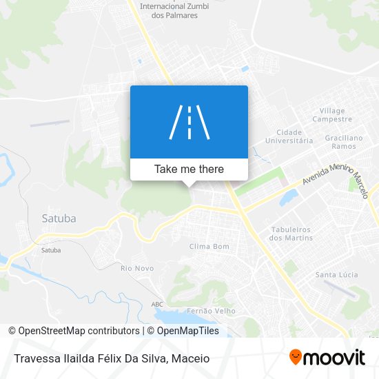 Travessa Ilailda Félix Da Silva map