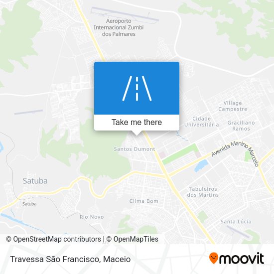 Travessa São Francisco map