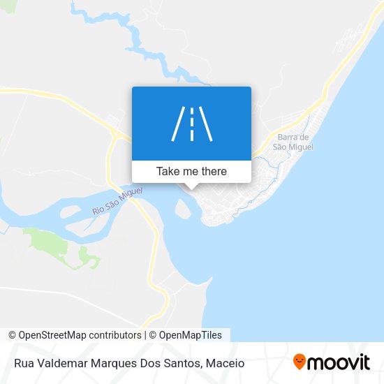 Rua Valdemar Marques Dos Santos map