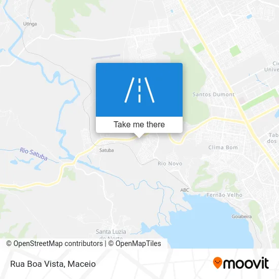 Rua Boa Vista map