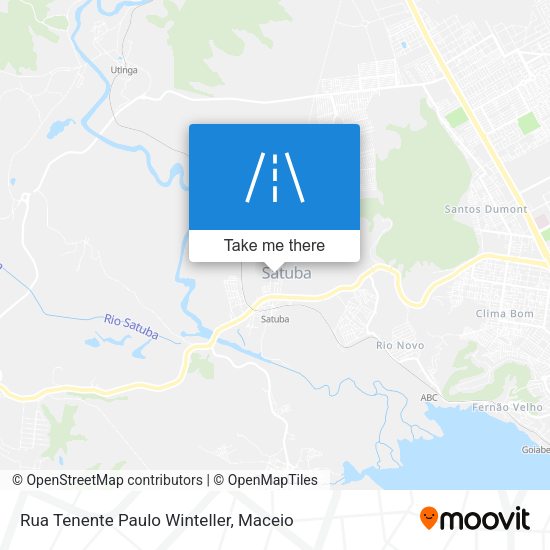 Rua Tenente Paulo Winteller map