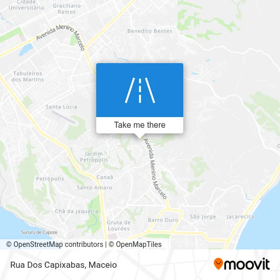 Rua Dos Capixabas map
