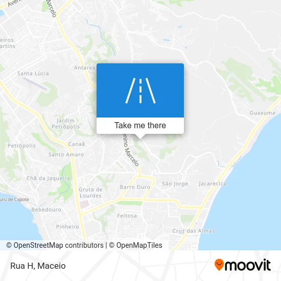 Rua H map