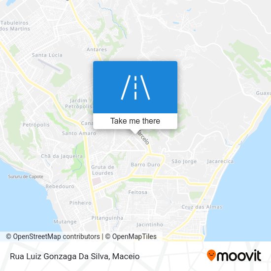 Rua Luiz Gonzaga Da Silva map