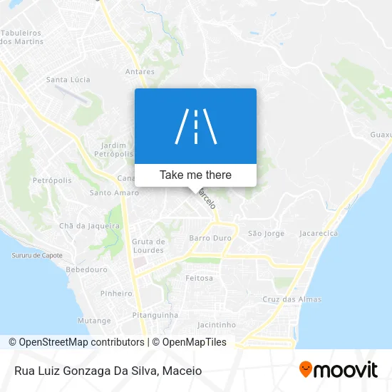 Rua Luiz Gonzaga Da Silva map