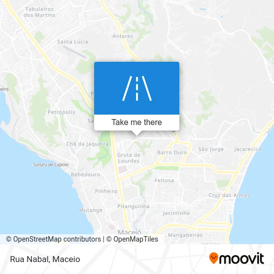 Rua Nabal map
