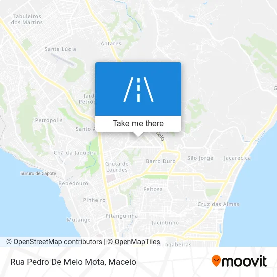 Rua Pedro De Melo Mota map