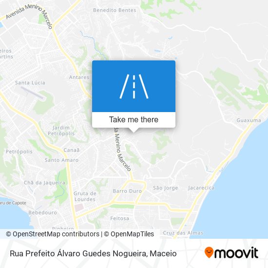 Rua Prefeito Álvaro Guedes Nogueira map