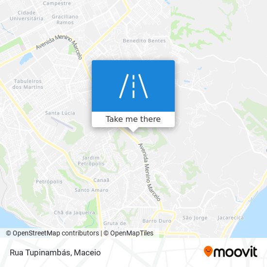 Mapa Rua Tupinambás