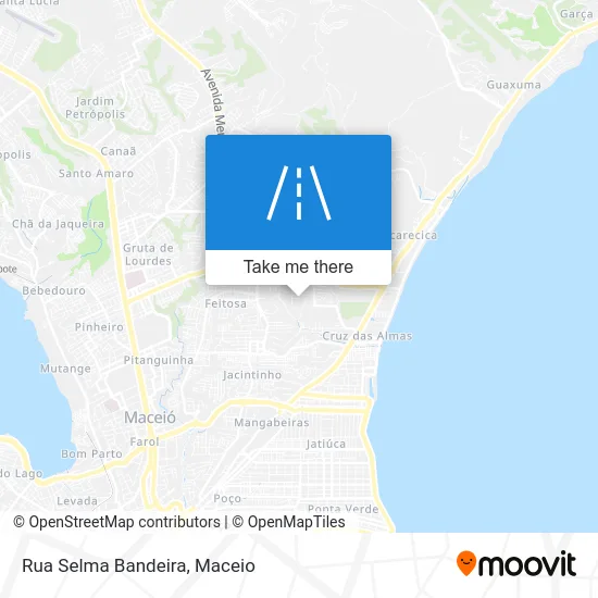 Rua Selma Bandeira map