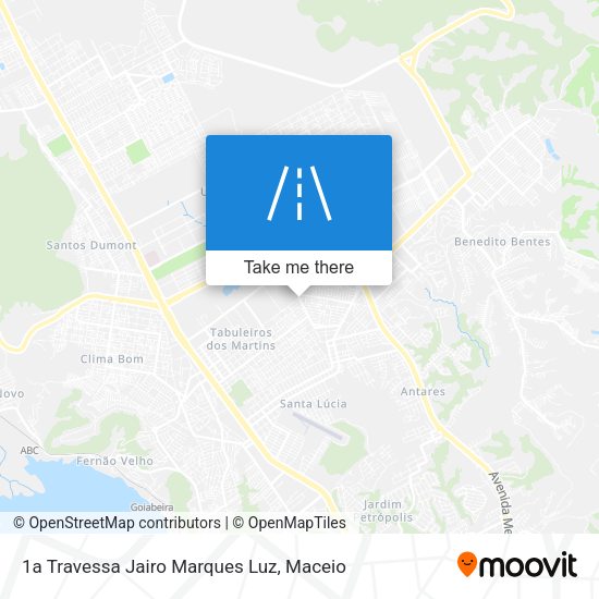 1a Travessa Jairo Marques Luz map