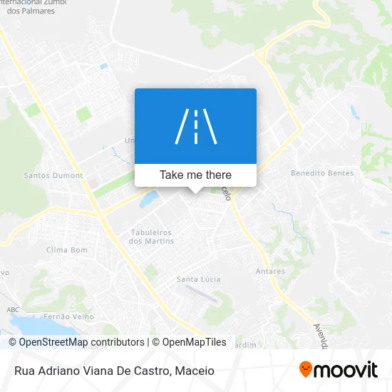 Rua Adriano Viana De Castro map
