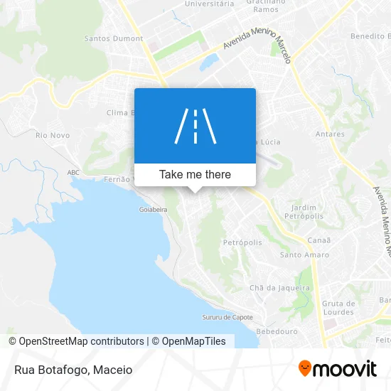 Rua Botafogo map