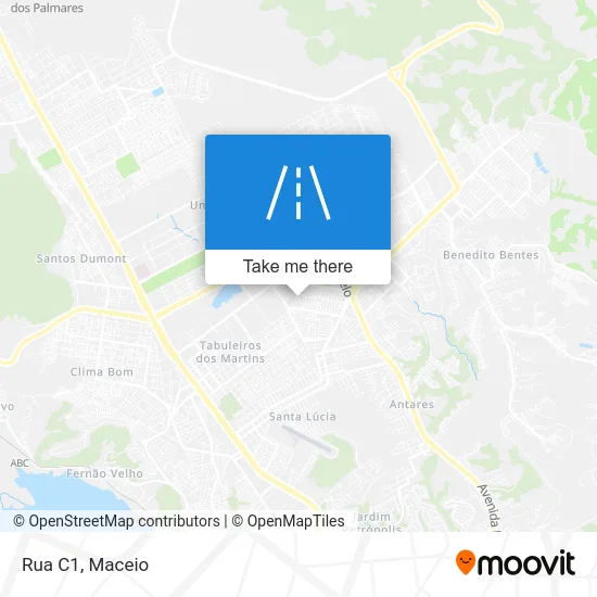 Rua C1 map