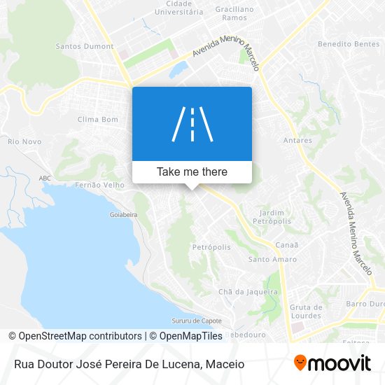Rua Doutor José Pereira De Lucena map