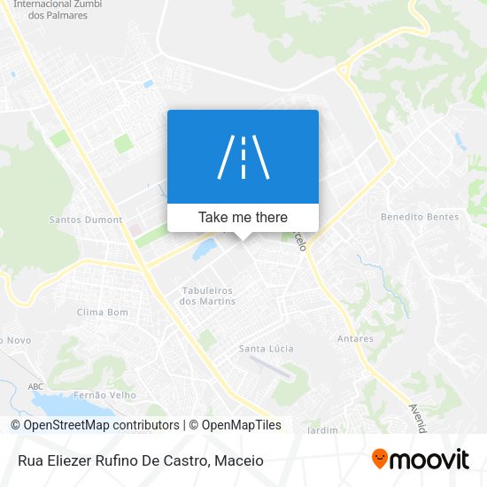 Rua Eliezer Rufino De Castro map