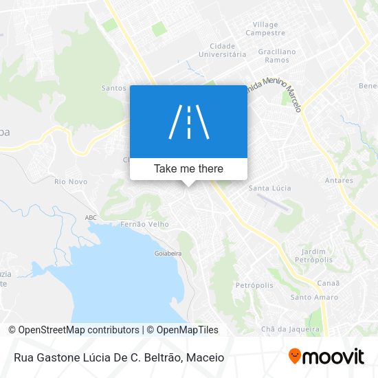 Rua Gastone Lúcia De C. Beltrão map