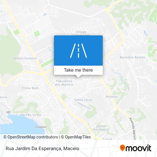 Rua Jardim Da Esperança map