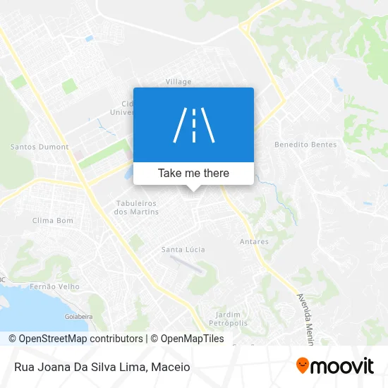 Rua Joana Da Silva Lima map