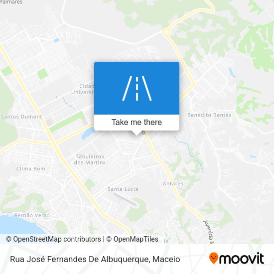 Rua José Fernandes De Albuquerque map