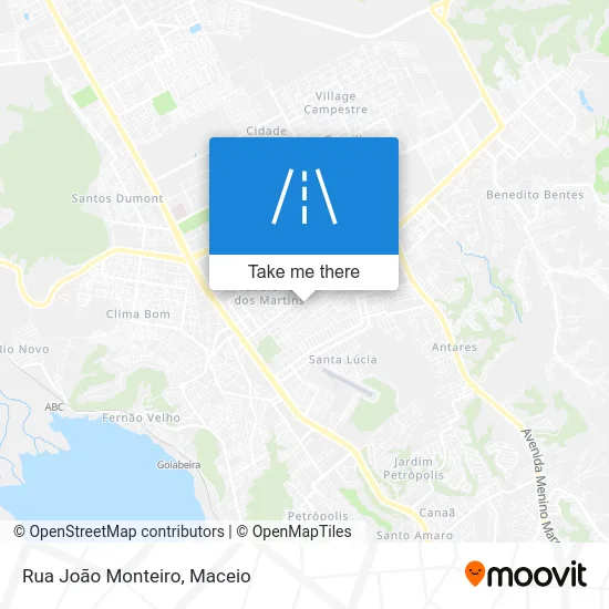 Rua João Monteiro map