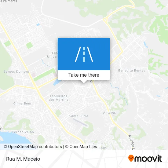 Rua M map