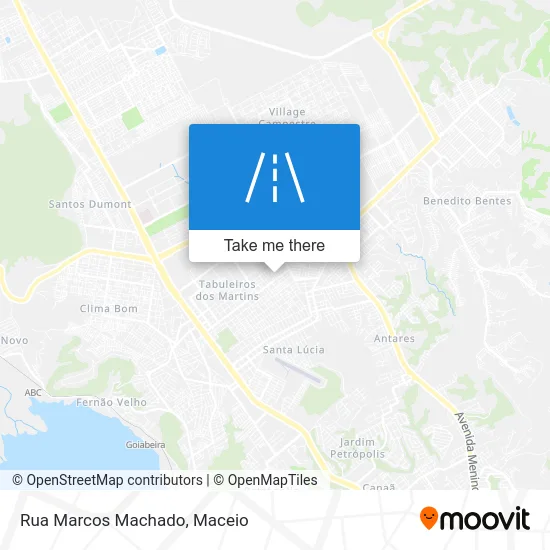 Rua Marcos Machado map