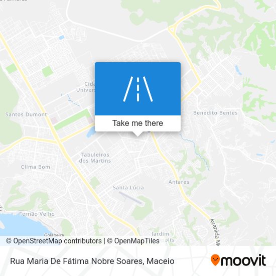 Rua Maria De Fátima Nobre Soares map