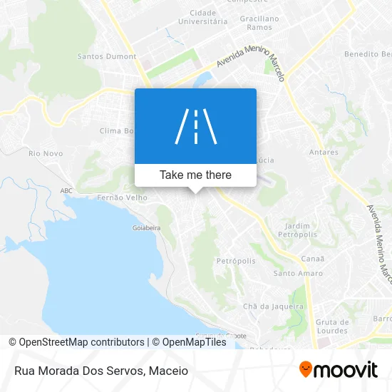 Rua Morada Dos Servos map