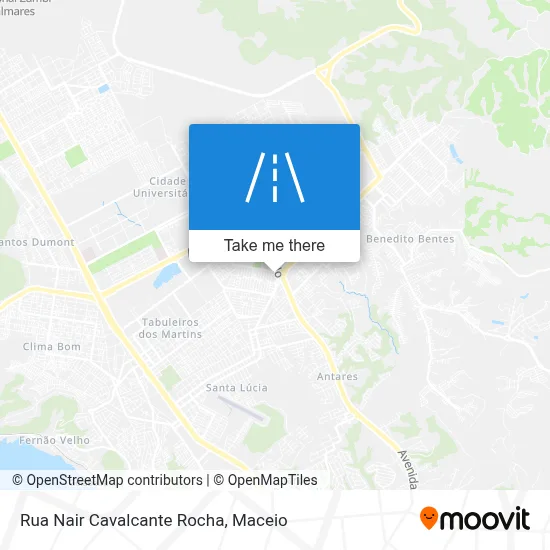 Rua Nair Cavalcante Rocha map