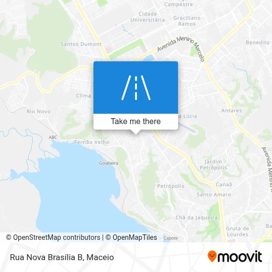Rua Nova Brasília B map